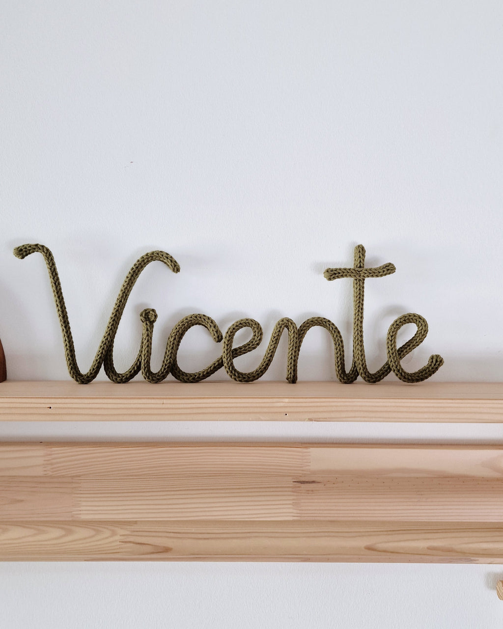 Nome Personalizado em Tricotin