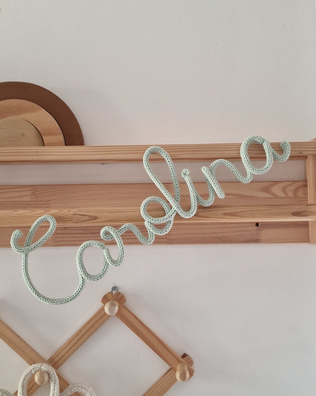 Nome Personalizado em Tricotin