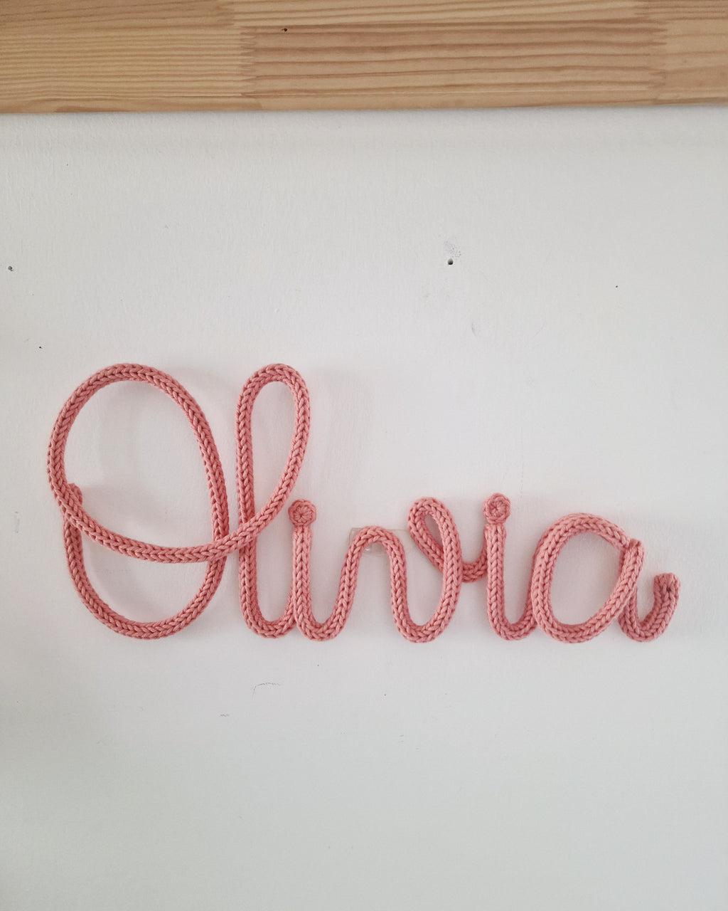 Nome Personalizado em Tricotin