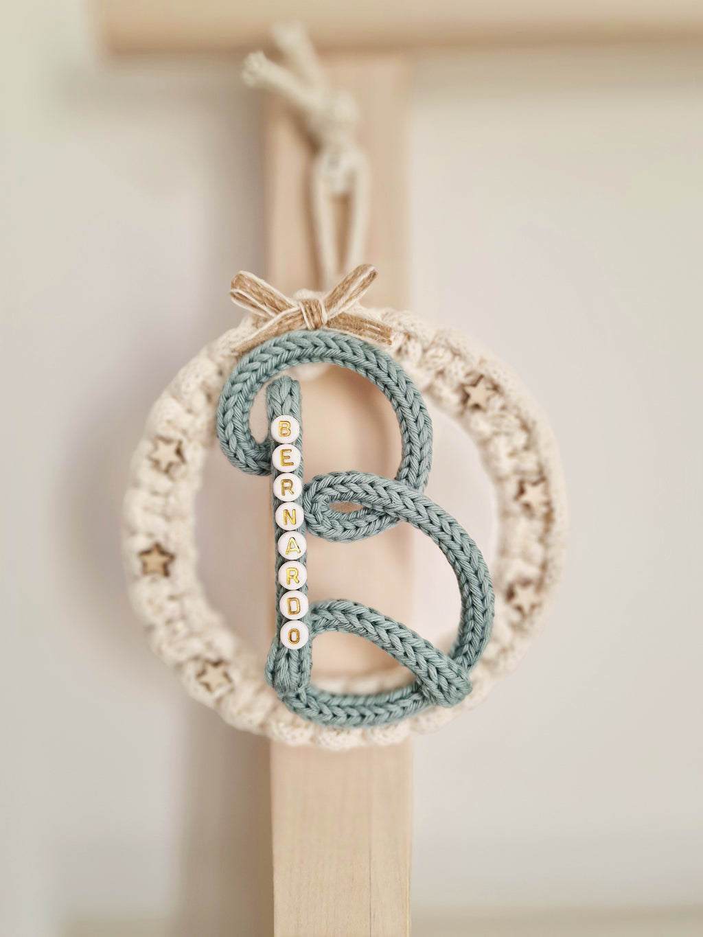 Mini Grinaldas em Macramé