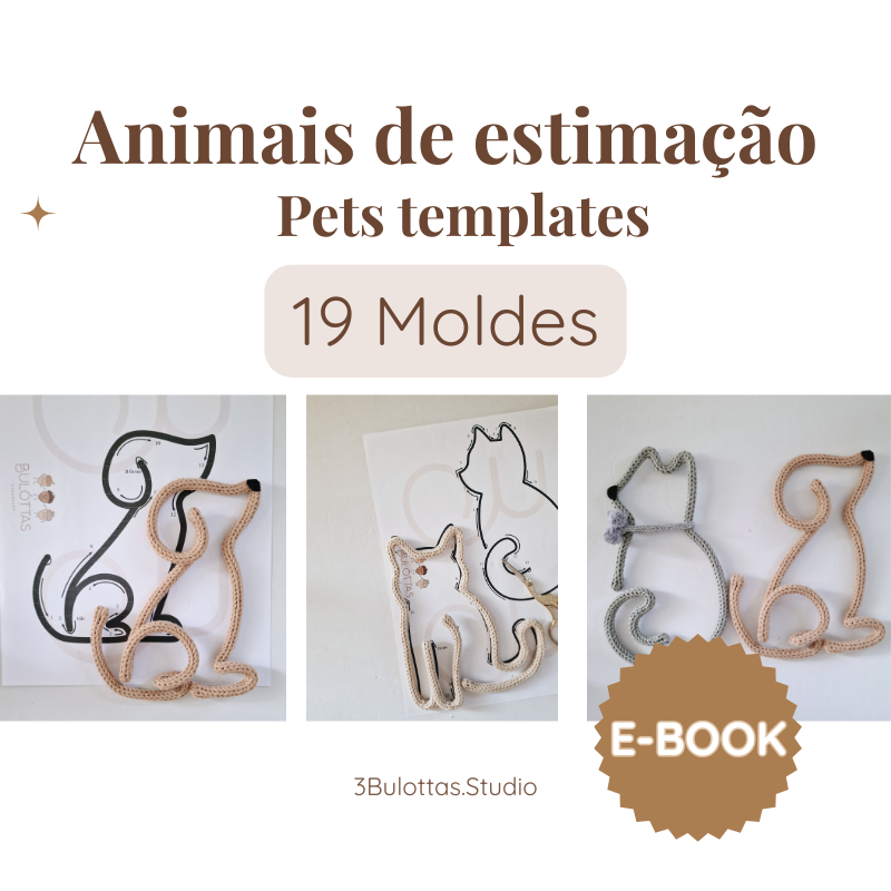 E-Book - Animais de estimação (PETS templates)