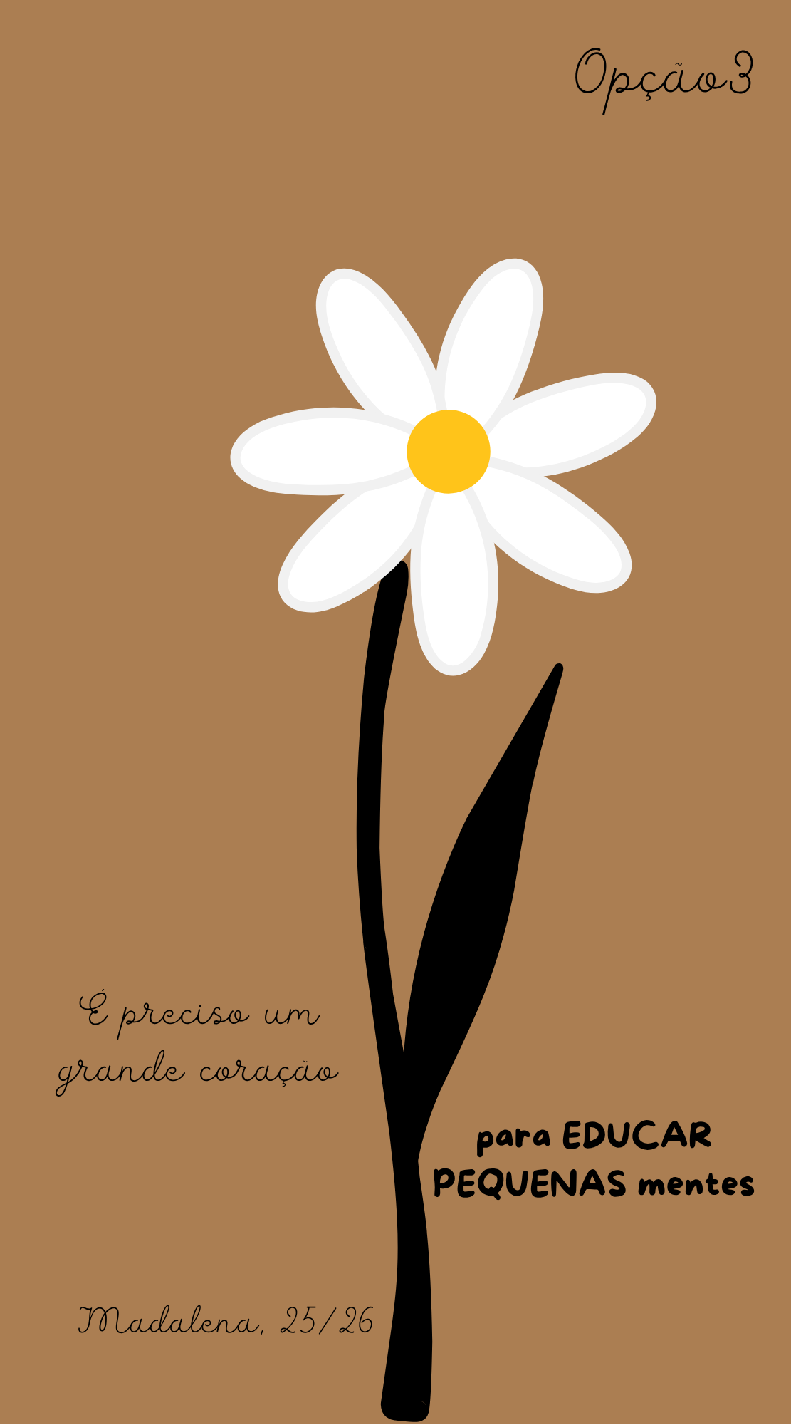 Lembranças Flor (Magnética)