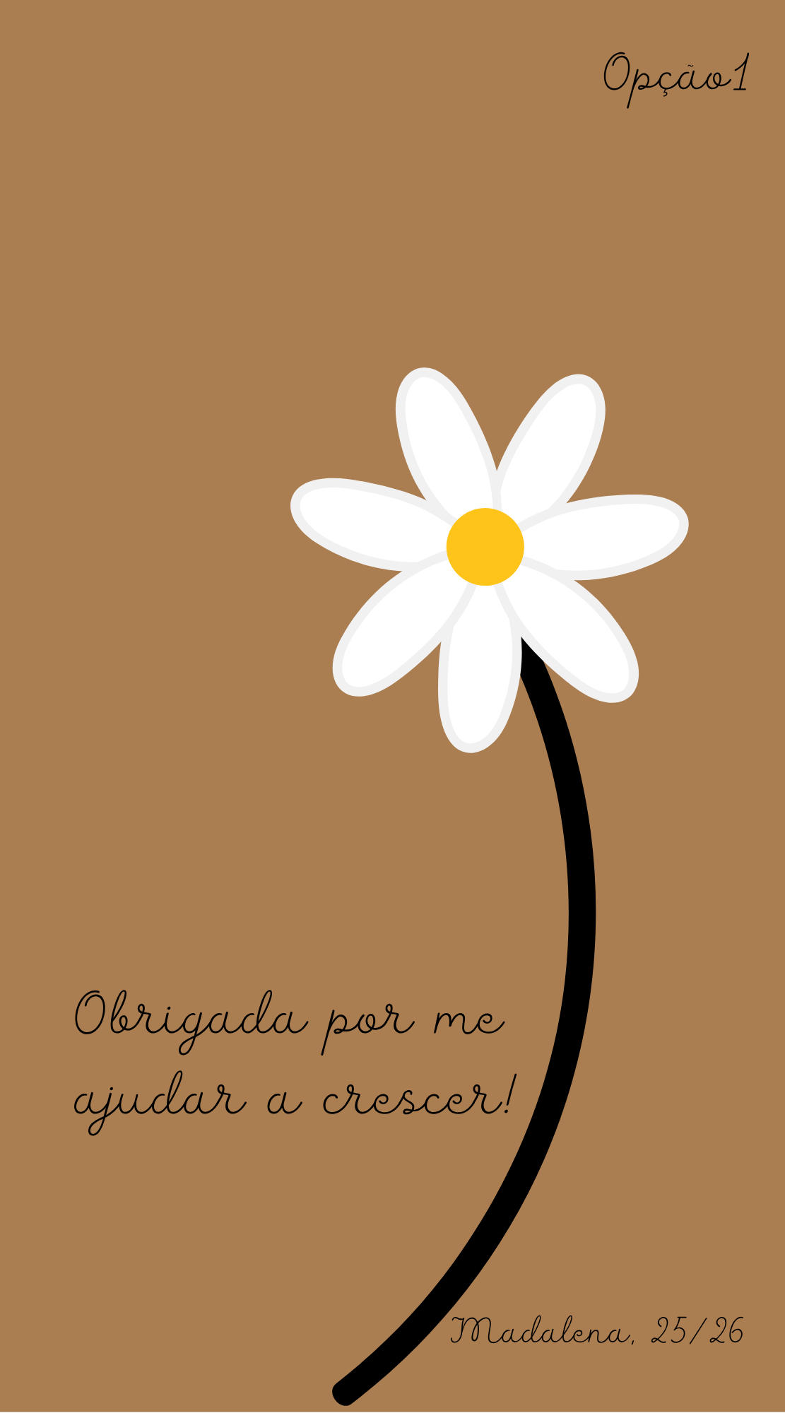 Lembranças Flor (Magnética)