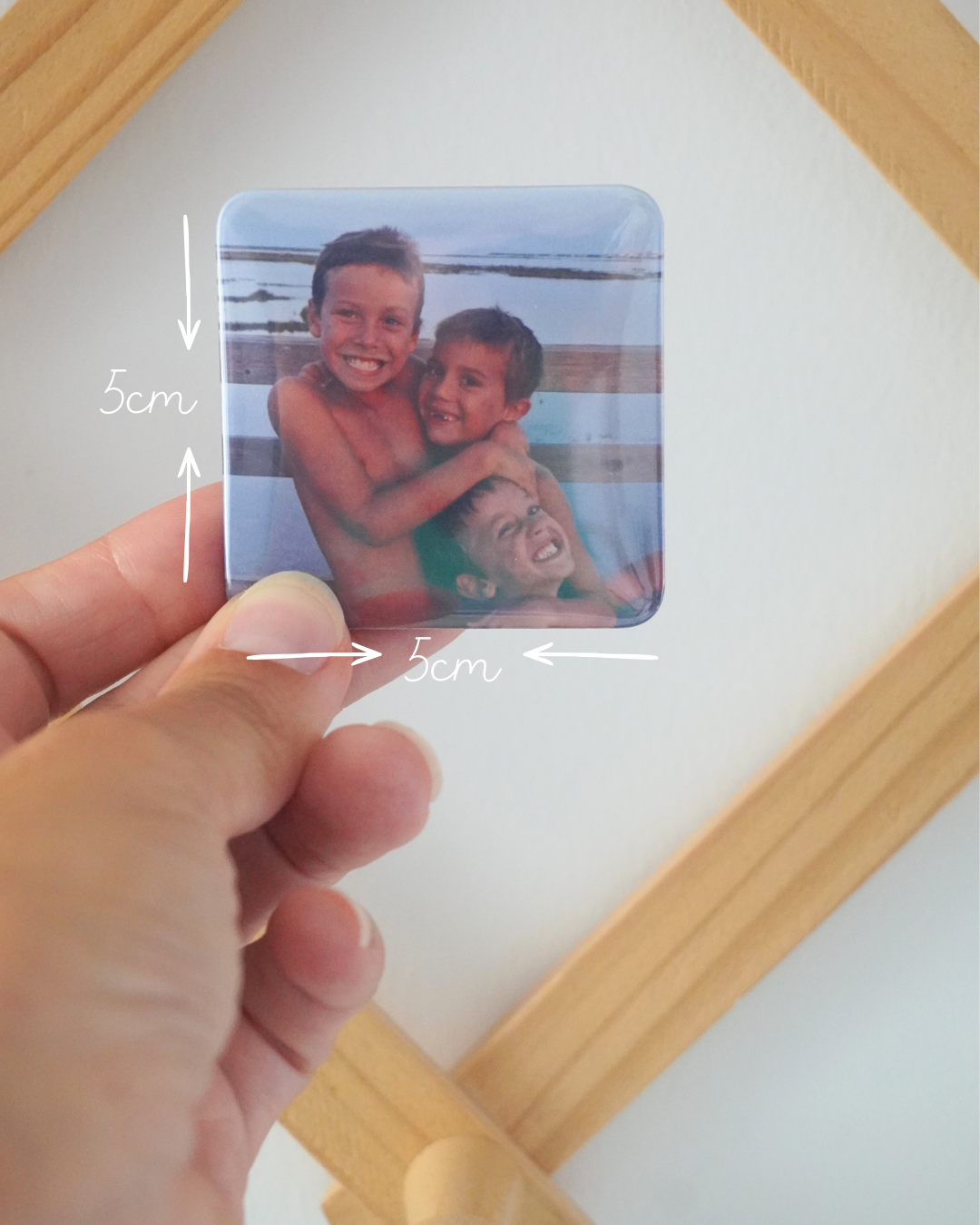 Ímanes Fotográficos Personalizados – 5 x 5 cm