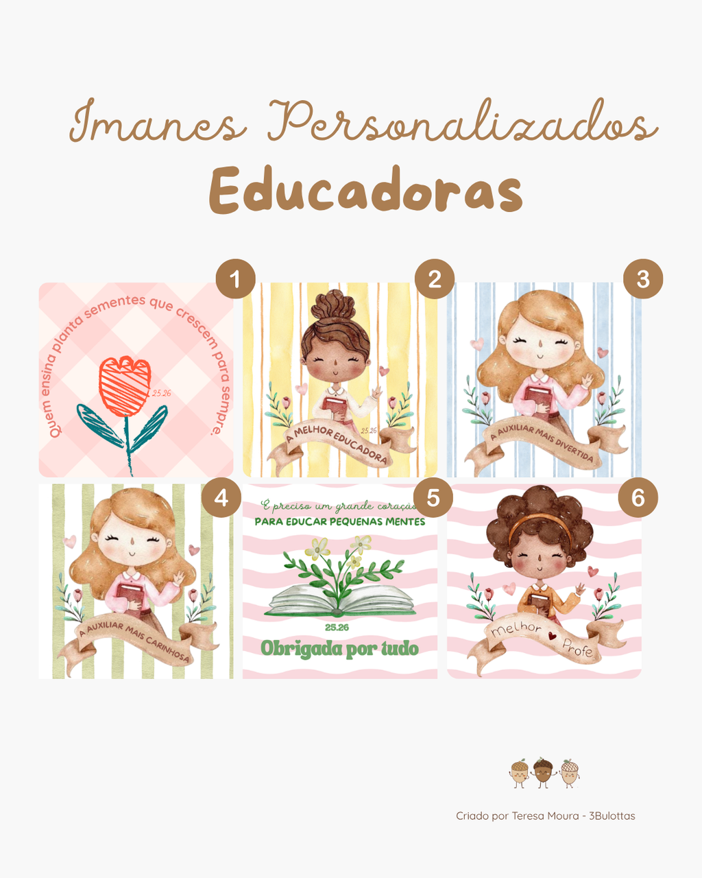 Ímanes Educadoras